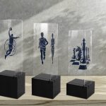 Trofeo metacrilato varios deportes grabado 1134