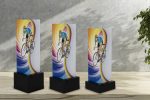 Trofeo aluminio varios deportes grabado 1135