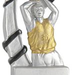 Trofeo participación baloncesto grabado 1226-01