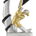 Trofeo participación gimnasia grabado 1226-60
