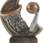 Trofeo baloncesto grabado 1227-01
