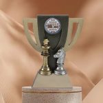 Trofeo ajedrez grabado 1230-54
