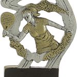 Trofeo pádel femenino grabado 1232-27-2