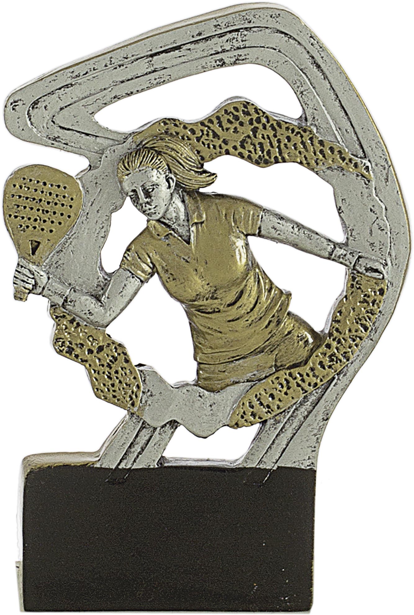 1232-27-2 Trofeo pádel femenino grabado 1232-27-2 - Imagen 1