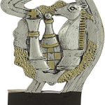 Trofeo ajedrez grabado 1232-54
