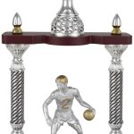 Trofeo columna grabado 1365