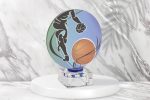 Trofeo cristal varios deportes grabado1375