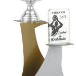 Trofeo personalizable grabado 1379