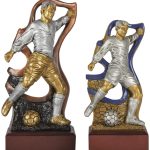 Trofeo fútbol grabado 1444