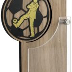Trofeo fútbol grabado 1473