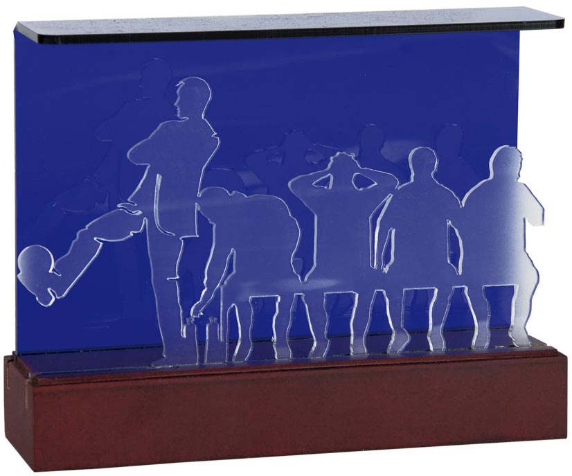 1474 Trofeo fútbol grabado 1474 - Imagen 1