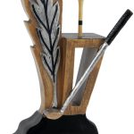 Trofeo golf grabado 1518