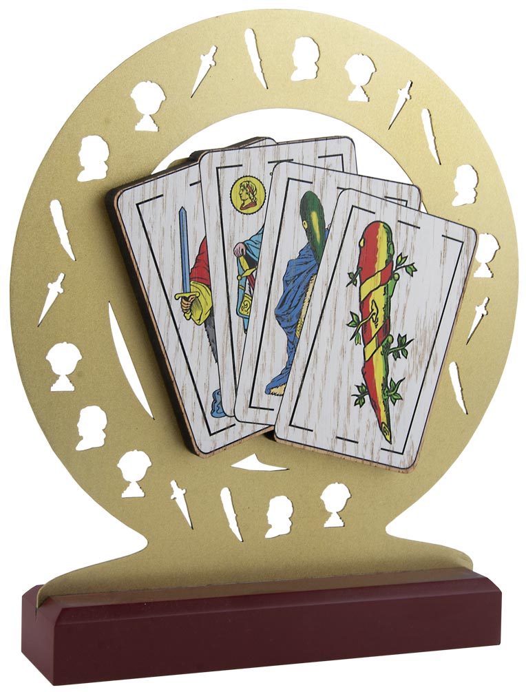 1563 Trofeo cartas grabado 1563 - Imagen 1