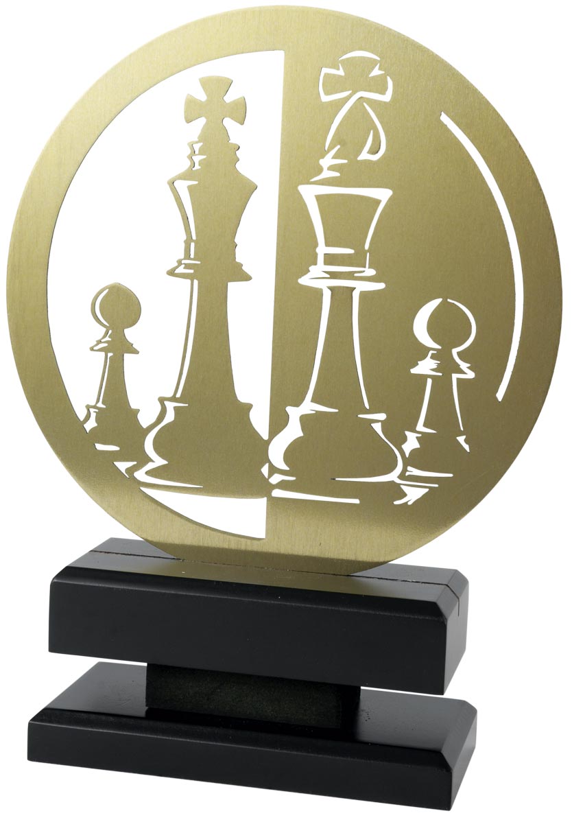 1579 Trofeo dominó grabado 1579 - Imagen 1