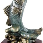 Trofeo pesca grabado 1584