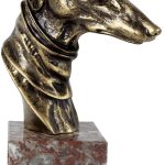 Trofeo galgo grabado 1591
