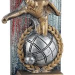 Trofeo petanca grabado 1602