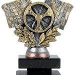 Trofeo motor grabado 1608