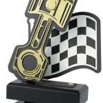 Trofeo motor grabado 1610