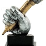 Trofeo música grabado 1622