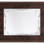 Placa de homenaje madera nogal grabada 97227
