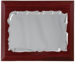 Placa de homenaje grabada con funda de fieltro 97238