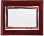 Placa de homenaje grabada con funda de fieltro 97247