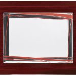 Placa de homenaje grabada con funda de fieltro 97247