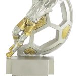 Trofeo portero fútbol grabado 1464