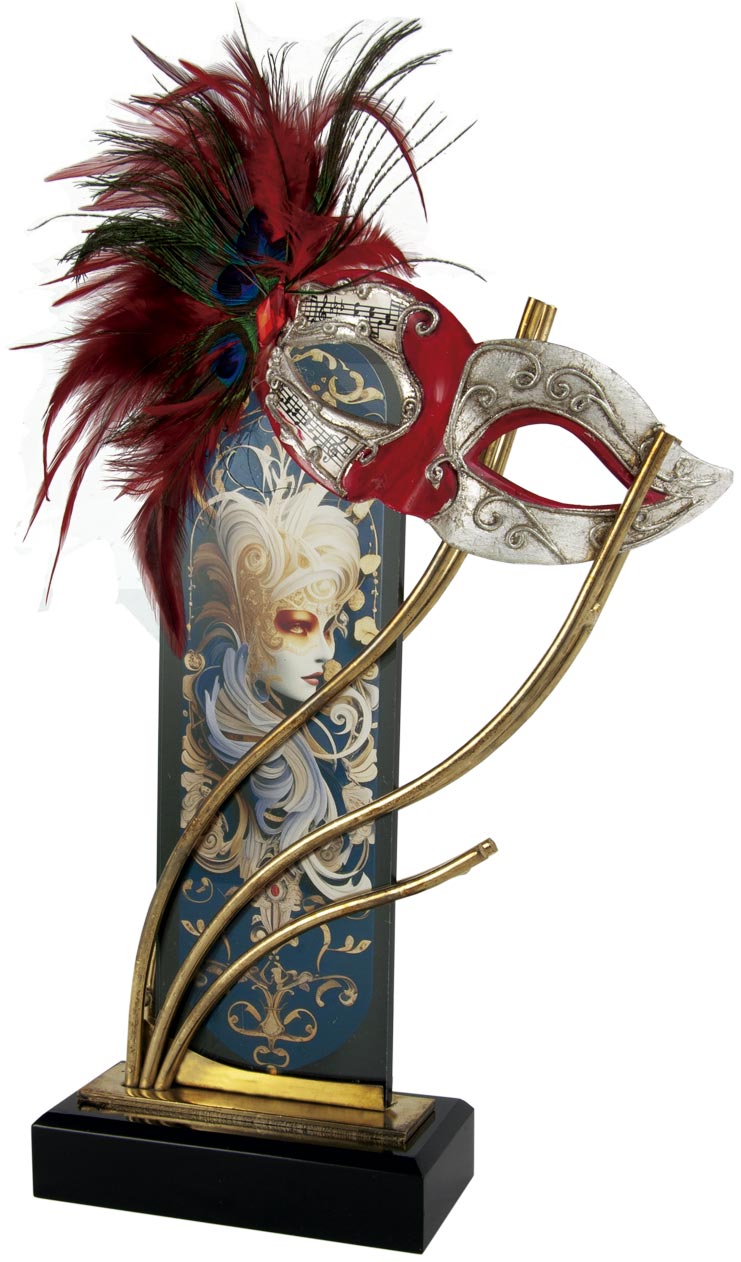 1545 Trofeo carnaval grabado 1545 - Imagen 1